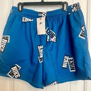 NWT Nike Men’s Blue Swim Shorts